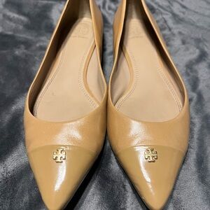 Tory Burch Flats used twice.